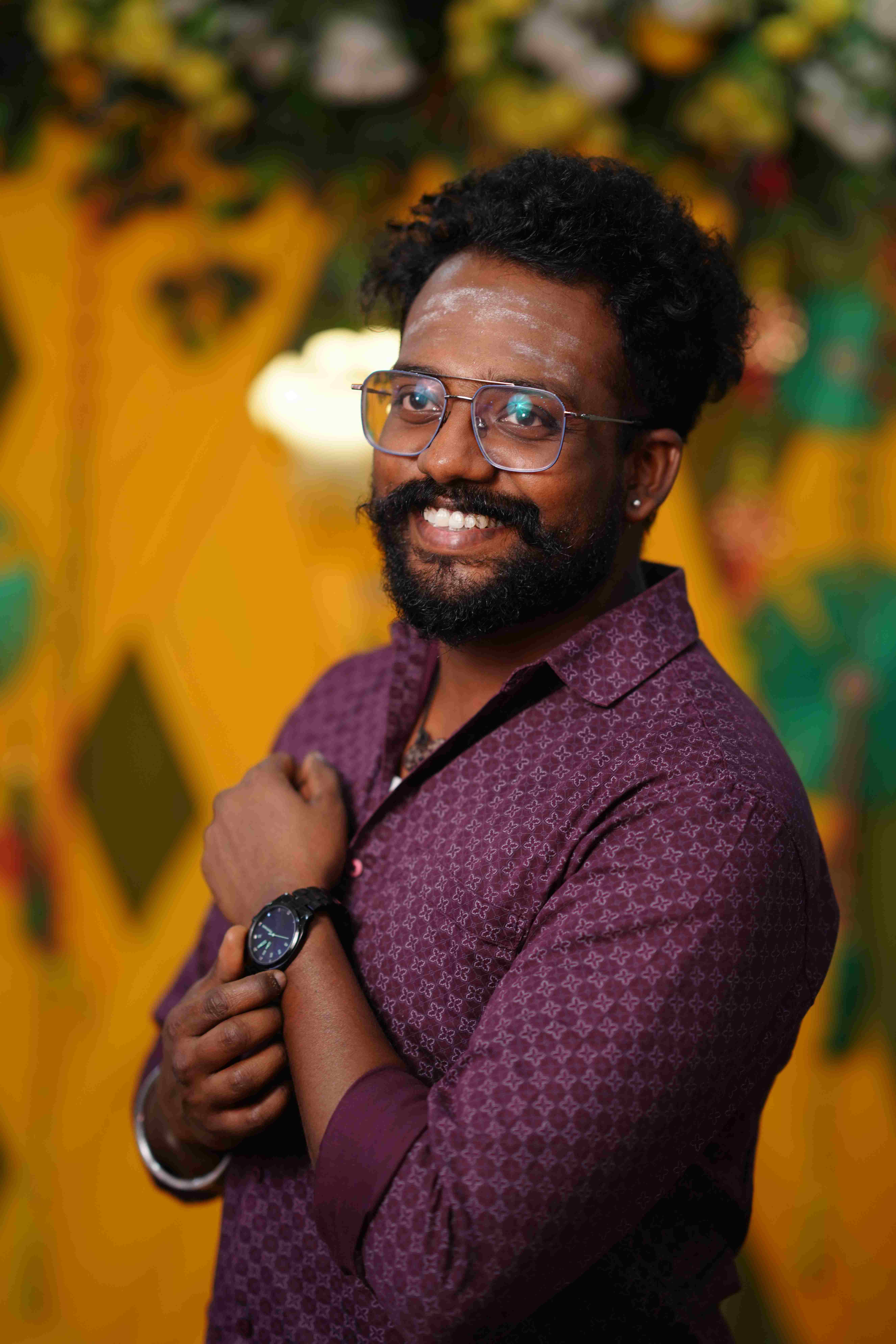 Portrait of Sadanandan Pichandi